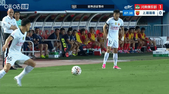 海港2-1逆转河南，李新翔破门让·克劳德头槌制胜，古斯塔沃越位球无效