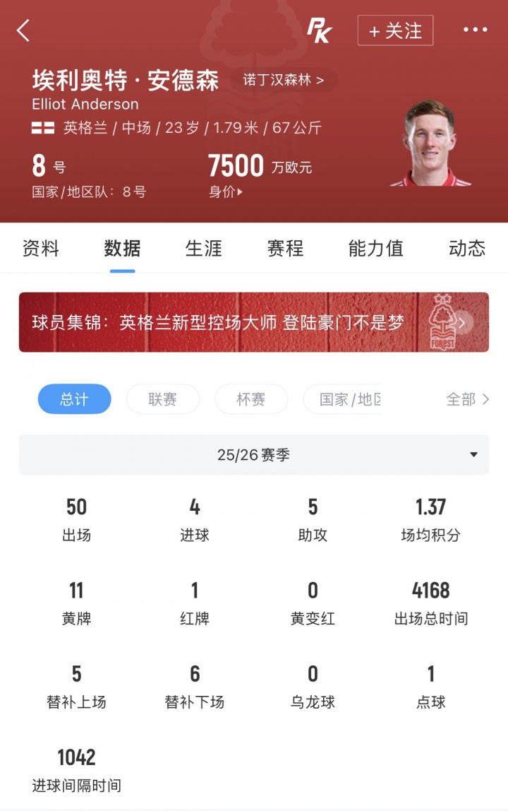 创纪录 曼城1.16亿镑签安德森 超越格拉利什成队史标王 创纪录 曼城1.16亿镑签安德森 超越格拉利什成队史标王