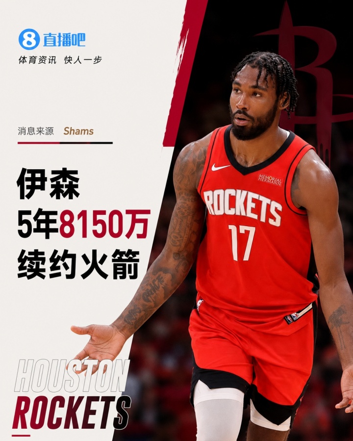 自由市场第三日:西蒙斯2年1230万加盟76人,洛瑞猛龙一天合同退役,伊森5年8150万续约火箭 自由市场第三日:西蒙斯2年1230万加盟76人,洛瑞猛龙一天合同退役,伊森5年8150万续约火箭