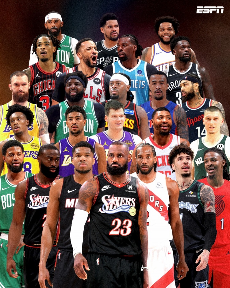 ESPN发问：史上最疯休赛期？詹姆斯投76人，字母哥伦纳德集体换队