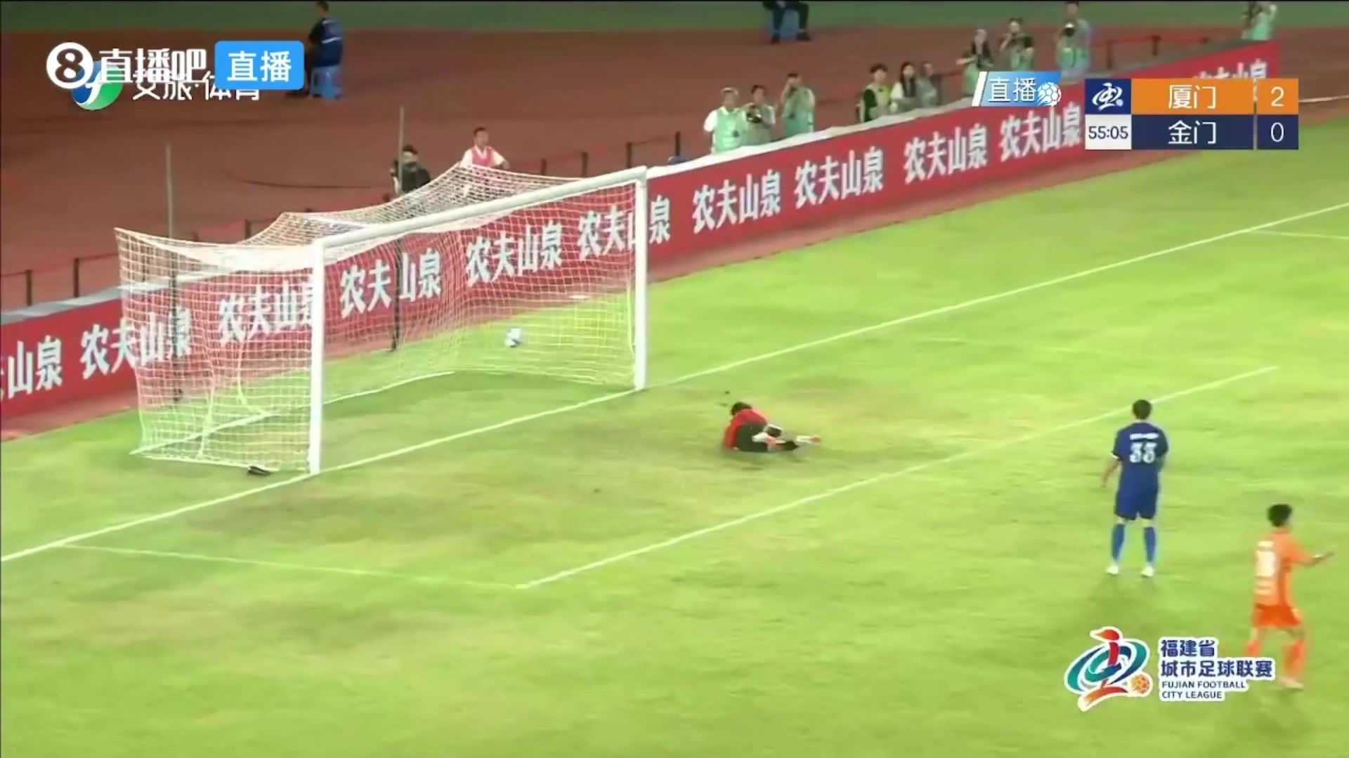 厦门队3-0金门队！江泽源门前世界波将比分改写