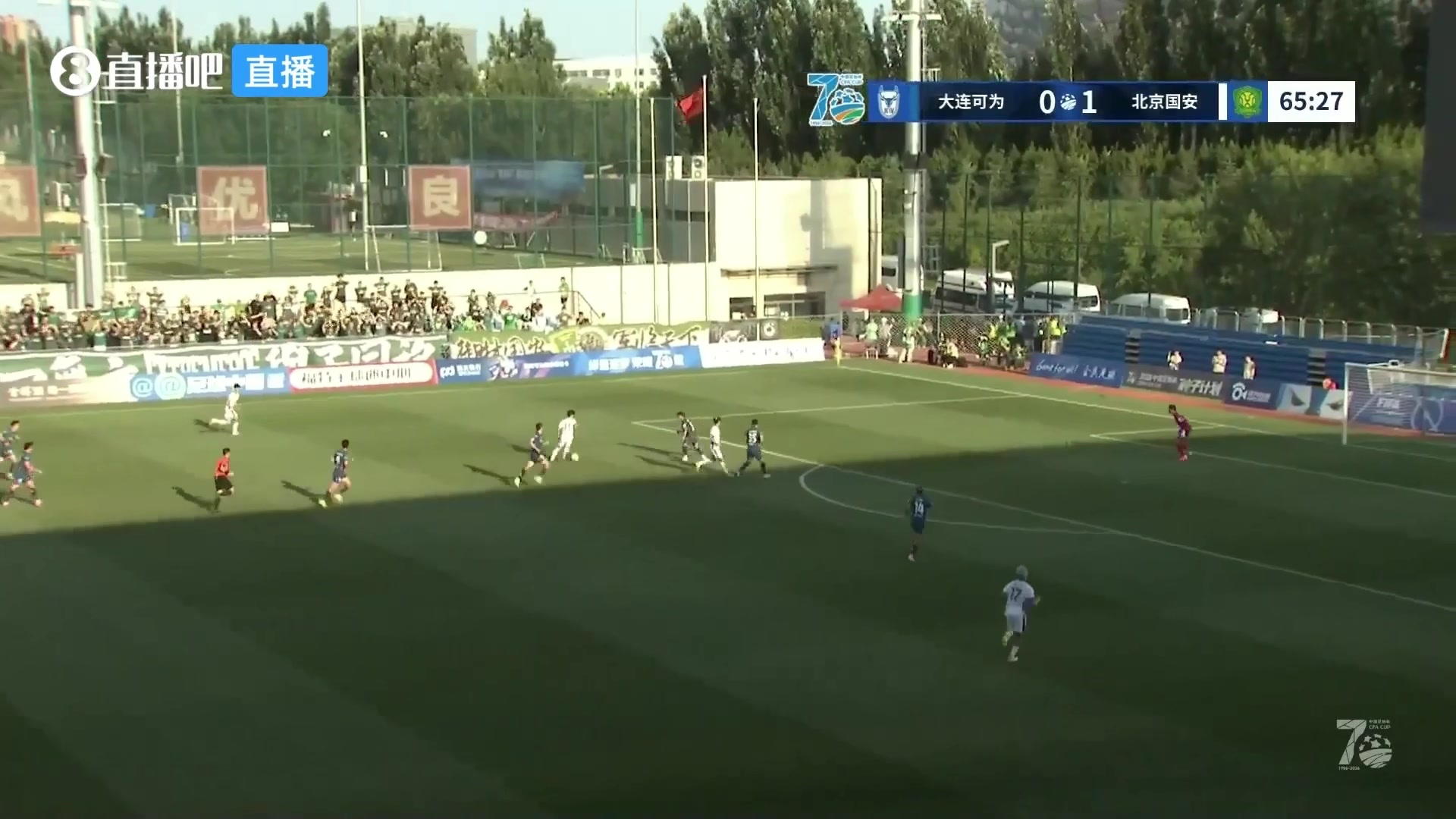 张玉宁包抄破门再下一城！国安2-0大连可为！