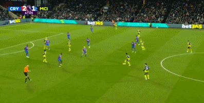 哈兰德破门里科-刘易斯建功 曼城客场2-2水晶宫 哈兰德破门里科-刘易斯建功 曼城客场2-2水晶宫